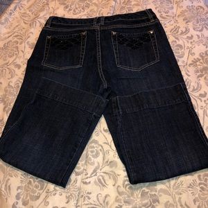 White House Black Market Cropped Jeans